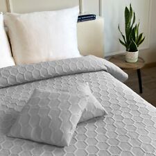 Tagesdecke Steppdecke Bettüberwurf 180x220 220x240 +2x40x40 Beige Grau Rosa