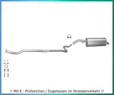 Auspuffanlage für Citroen C2