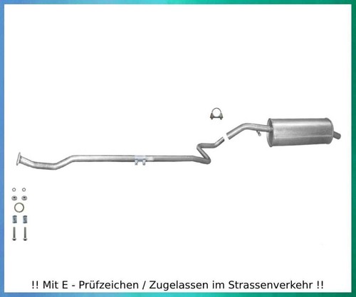 Auspuffanlage für citroen - citroen, c2