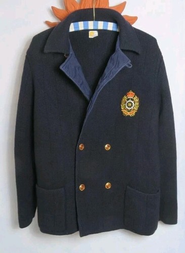 Royal navy army peacoat - royal,