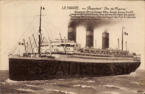 Passagierschiff ile de - ile,