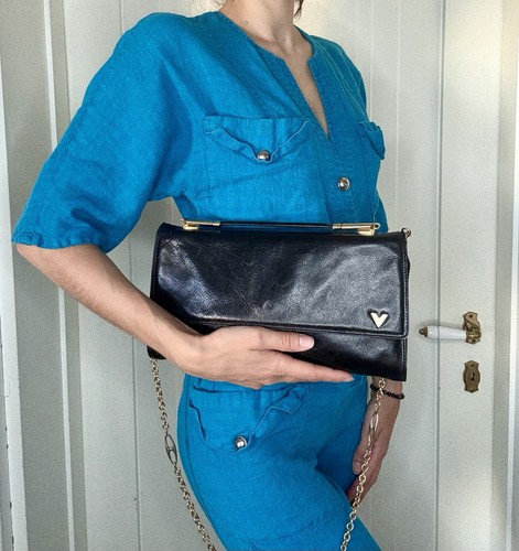 Vintage tasche schwarz - tasche,