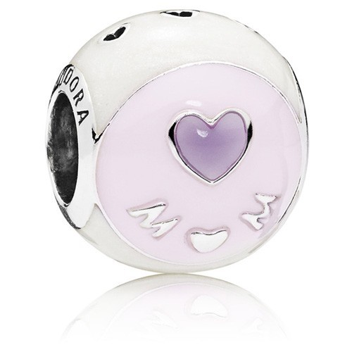 Pandora love mum weiß rosa - pandora,