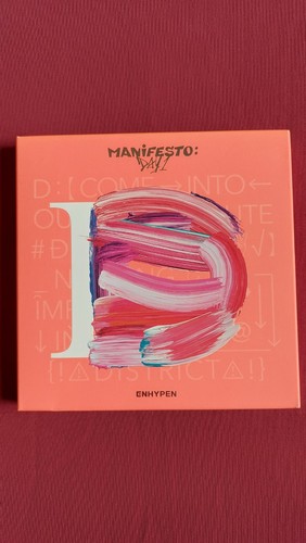 Enhypen manifesto day d - manifesto:, [d