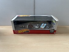 Hot Wheels Diorama Porsche 917k-H Jaguar Lightweight E-Type Mercedes-Benz 300 SL