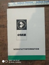 9.4 MZ ETS 250 Trophy-Sport ES250/2  Werkstattinformationen Betriebsanweisung 