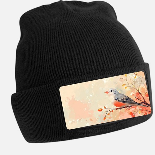 Schwarze beanie mütze - beanie, mit