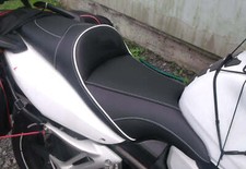 Sitz neu beziehen  für Honda VFR 800 VTEC 2002-10  Komfortsitzbank Farben wählba