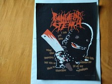 PUNGENT STENCH BACKPATCH  Original 1993 BLUE GRAPE Vintage Rückenaufnäher METAL 