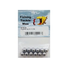 (166,46 EUR/kg) 100g 12 Kugelbleie Bleikugeln mit Loch 4 g Laufblei Grundblei