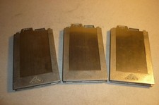 Goerz Berlin 3 Stück Film Holder - Planfilmkasette aus Nickel 5,7 x 8,7cm