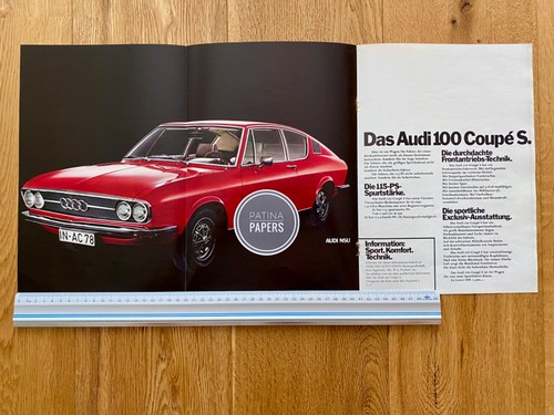 1970 audi 100 coupé - 100, s