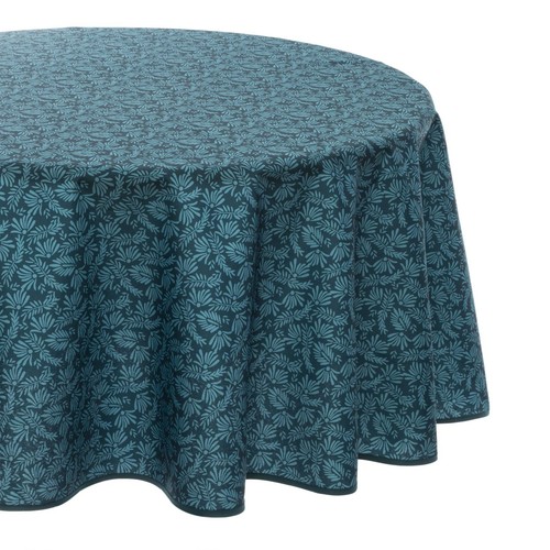 Runde tischdecke 180cm - 180cm, blau