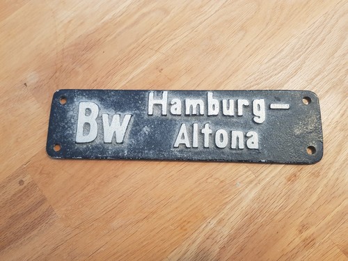 Lokschild bahnbetriebswerk - lokschild, bw