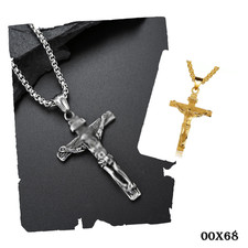 Kreuz Halskette Herren