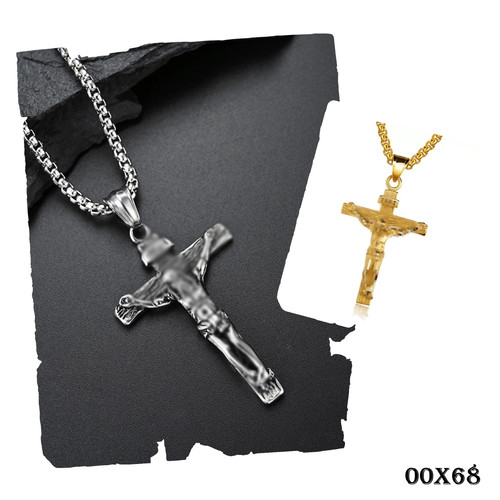Kreuz halskette herren - halskette,
