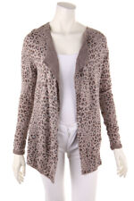 alberto bini Strickjacke Cardigan Jacquard Muster 2 = D 38 light taupe hellbraun