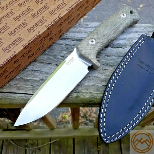 Lionsteel fixed knife - knife, 5"