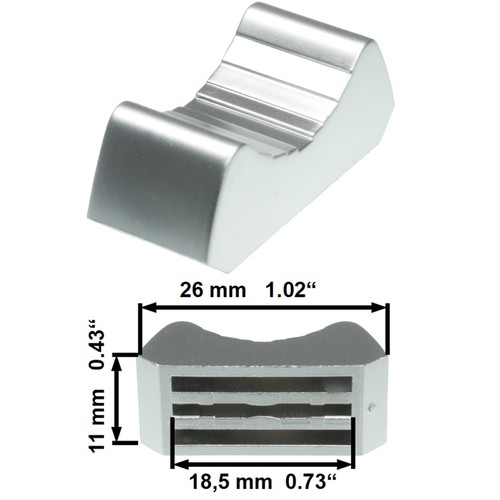 Sifam faderknopf metallisiert - sifam,
