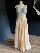 Abschlussball Kleid Glitzer