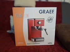 GRAEF. Siebträger-Espressomaschine Salita ES403, rot