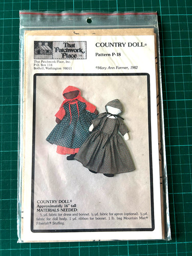 Vintage 1982 country puppen - vintage,