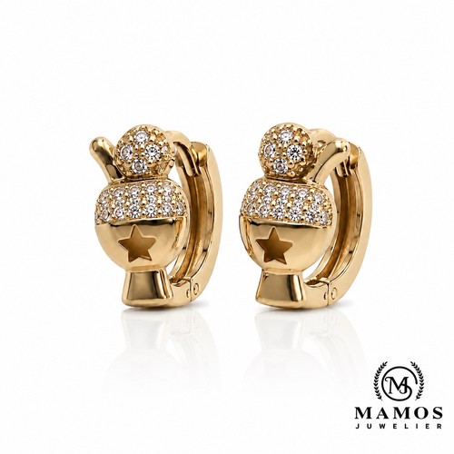 Goldcreolenmit zirkonia - ✨goldcreolenmit,