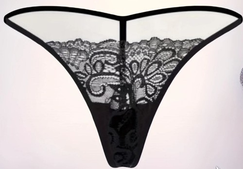 String tanga schwarz - string,