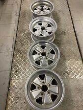Porsche 911 Fuchsfelgen Alufelgen 7x15 u. 8x15 entlackt. Original