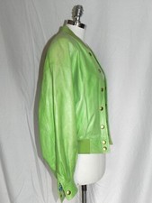 Vintage Escada Lederjacke  Blogger  Style