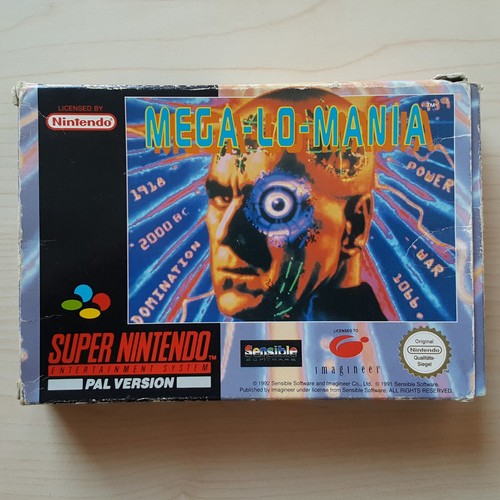 Snes mega mania leere ovp - mega,