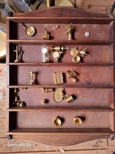 Setzkasten mit Figuren, Messing massiv  um 1990 , Reader’s Digest, Dachbodenfund