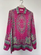 NEU! Elegante Damen Bluse Gr. M, Christian Berg, Viskose, Lila Beeren Farbe