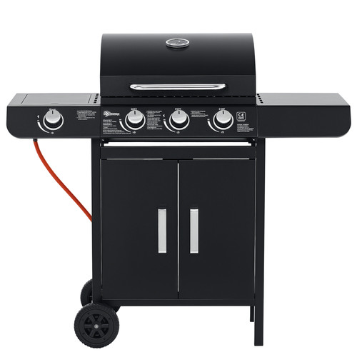Gasgrill bbq grillwagen mit - gasgrill, 4