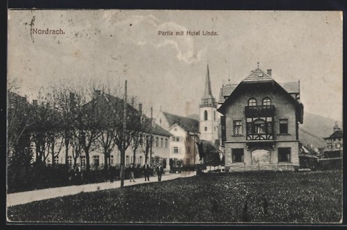 Ansichtskarte nordrach partie - ansichtskarte,