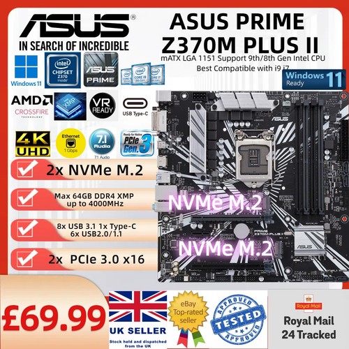 Asus prime z370m plus - asus,