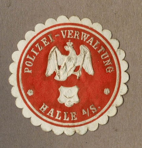 Siegelmarke preußen - siegelmarke,
