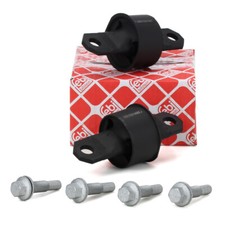 febi Reparatursatz Achskörper Lagersatz für FORD FOCUS 1 MK1 + 2 MK2 hinten