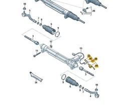 Original Wandler Lenkgetriebe Audi A4 A6 VW Passat 8E1998317A Neu