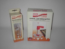 Zenker Garnierspritze 2435 + Gepäck- und Sahnespritze 2449 neuwertig top