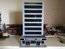 Spur 0  Bürogebäude, Cafe Stühle, Theke, Alle Etagen LED,s  zu Fulgurex,Kiss usw