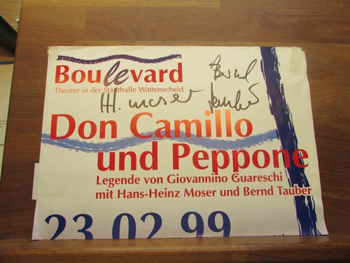 Original autogramme hans heinz - original,