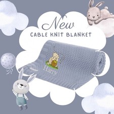 Baby Jungen Strickdecke Winnie