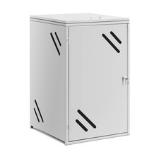 Mülltonnenbox Edelstahl 240 l