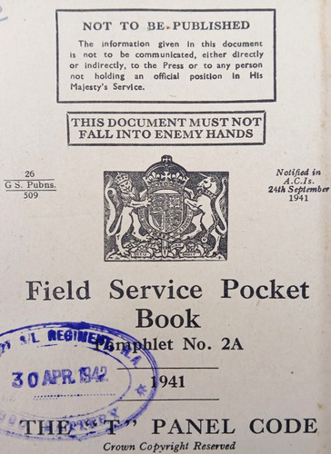 Rare ww2 british manual for - manual,