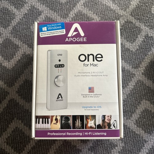 Apogee one für mac - apogee,