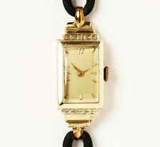 Art Déco Damen Armbanduhr 14