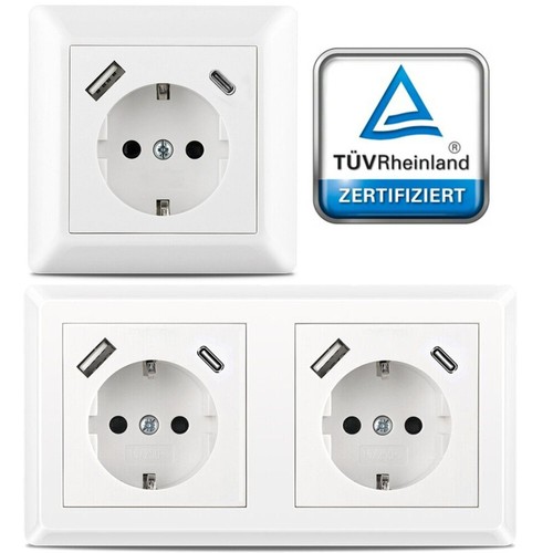 Usb steckdose 230v - 230v, usb-c