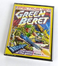 Sinclair ZX Spectrum Spiel -- GREEN BERET (imagine) -- Tape