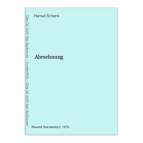 Abrechnung schenk herrad - schenk,, herrad: